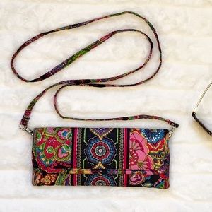 Vera Bradley “Symphony in Hue” crossbody wallet